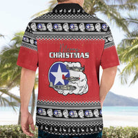 Tuskegee Red Tails Airmen Christmas Hawaiian Shirt P-51 Mustang 332nd Fighter Group - Wonder Print Shop