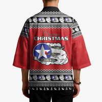 Tuskegee Red Tails Airmen Christmas Kimono P-51 Mustang 332nd Fighter Group - Wonder Print Shop