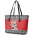 Tuskegee Red Tails Airmen Christmas Leather Tote Bag P-51 Mustang 332nd Fighter Group - Wonder Print Shop