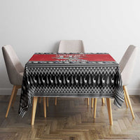 Tuskegee Red Tails Airmen Christmas Tablecloth P-51 Mustang 332nd Fighter Group - Wonder Print Shop