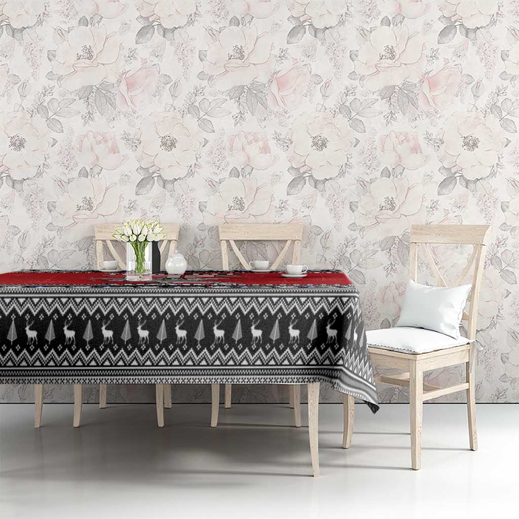 Tuskegee Red Tails Airmen Christmas Tablecloth P-51 Mustang 332nd Fighter Group - Wonder Print Shop