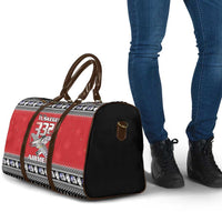 Tuskegee Red Tails Airmen Christmas Travel Bag P-51 Mustang 332nd Fighter Group - Wonder Print Shop