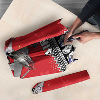 Tuskegee Red Tails Airmen Christmas Umbrella P-51 Mustang 332nd Fighter Group - Wonder Print Shop