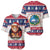 Liberia Christmas Baseball Jersey My Christmas On You - Lion Santa - Wonder Print Shop