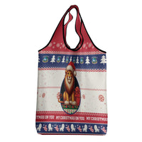 Liberia Christmas Grocery Bag My Christmas On You - Lion Santa