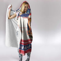Liberia Christmas Hooded Blanket My Christmas On You - Lion Santa