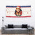Liberia Christmas Tapestry My Christmas On You - Lion Santa - Wonder Print Shop