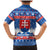 Slovakia Christmas Family Matching Mermaid Dress and Hawaiian Shirt Vesele Vianoce - Coat Of Arms - Wonder Print Shop