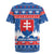 Slovakia Christmas Rugby Jersey Vesele Vianoce - Coat Of Arms - Wonder Print Shop