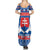 Slovakia Christmas Summer Maxi Dress Vesele Vianoce - Coat Of Arms - Wonder Print Shop