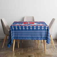 Slovakia Christmas Tablecloth Vesele Vianoce - Coat Of Arms - Wonder Print Shop