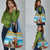 Aruba Christmas Grocery Bag Surfing Santa Bon Pasco