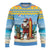 Aruba Christmas Ugly Christmas Sweater Surfing Santa Bon Pasco - Wonder Print Shop