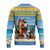 Aruba Christmas Ugly Christmas Sweater Surfing Santa Bon Pasco - Wonder Print Shop