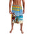 Aruba Christmas Lavalava Surfing Santa Bon Pasco - Wonder Print Shop
