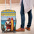 Aruba Christmas Luggage Cover Surfing Santa Bon Pasco - Wonder Print Shop