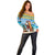 Aruba Christmas Off Shoulder Sweater Surfing Santa Bon Pasco - Wonder Print Shop