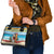 Aruba Christmas Shoulder Handbag Surfing Santa Bon Pasco