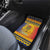 Chad Christmas Car Mats Coat Of Arms Merry Christmas - Wonder Print Shop
