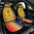 Chad Christmas Car Seat Cover Coat Of Arms Merry Christmas - Wonder Print Shop