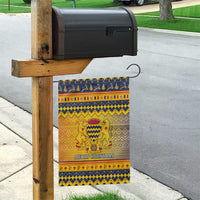 Chad Christmas Garden Flag Coat Of Arms Merry Christmas - Wonder Print Shop