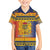 Chad Christmas Kid Hawaiian Shirt Coat Of Arms Merry Christmas - Wonder Print Shop