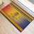 Chad Christmas Rubber Doormat Coat Of Arms Merry Christmas - Wonder Print Shop