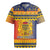 Chad Christmas Rugby Jersey Coat Of Arms Merry Christmas - Wonder Print Shop