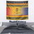 Chad Christmas Tapestry Coat Of Arms Merry Christmas - Wonder Print Shop
