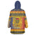 Chad Christmas Wearable Blanket Hoodie Coat Of Arms Merry Christmas - Wonder Print Shop
