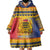 Chad Christmas Wearable Blanket Hoodie Coat Of Arms Merry Christmas - Wonder Print Shop