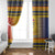 Chad Christmas Window Curtain Coat Of Arms Merry Christmas - Wonder Print Shop