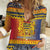 Chad Christmas Women Casual Shirt Coat Of Arms Merry Christmas - Wonder Print Shop