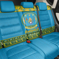Rwanda Christmas Back Car Seat Cover Coat Of Arms Noheli Nziza - Wonder Print Shop