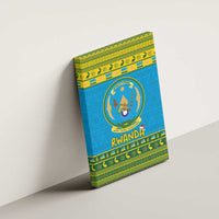 Rwanda Christmas Canvas Wall Art Coat Of Arms Noheli Nziza - Wonder Print Shop