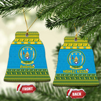 Rwanda Christmas Ceramic Ornament Coat Of Arms Noheli Nziza - Wonder Print Shop