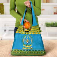 Rwanda Christmas Grocery Bag Coat Of Arms Noheli Nziza