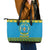 Rwanda Christmas Leather Tote Bag Coat Of Arms Noheli Nziza - Wonder Print Shop