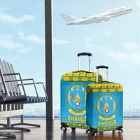 Rwanda Christmas Luggage Cover Coat Of Arms Noheli Nziza - Wonder Print Shop