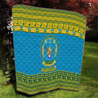 Rwanda Christmas Quilt Coat Of Arms Noheli Nziza - Wonder Print Shop
