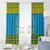 Rwanda Christmas Window Curtain Coat Of Arms Noheli Nziza - Wonder Print Shop