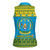 Rwanda Christmas Women Sleeveless Polo Shirt Coat Of Arms Noheli Nziza - Wonder Print Shop