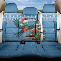 Guatemala Christmas Back Car Seat Cover Quetzal Feliz Navidad - Wonder Print Shop