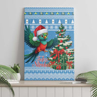 Guatemala Christmas Canvas Wall Art Quetzal Feliz Navidad - Wonder Print Shop