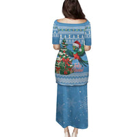 Guatemala Christmas Family Matching Puletasi and Hawaiian Shirt Quetzal Feliz Navidad - Wonder Print Shop