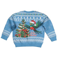 Guatemala Christmas Kid Ugly Christmas Sweater Quetzal Feliz Navidad - Wonder Print Shop