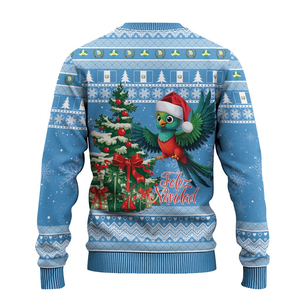 Guatemala Christmas Ugly Christmas Sweater Quetzal Feliz Navidad - Wonder Print Shop