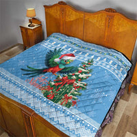 Guatemala Christmas Quilt Quetzal Feliz Navidad - Wonder Print Shop