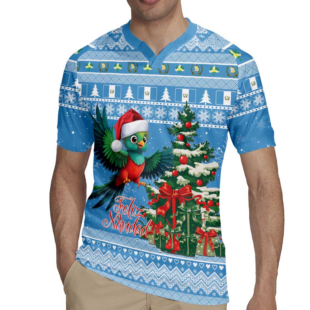 Guatemala Christmas Rugby Jersey Quetzal Feliz Navidad - Wonder Print Shop