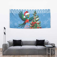 Guatemala Christmas Tapestry Quetzal Feliz Navidad - Wonder Print Shop